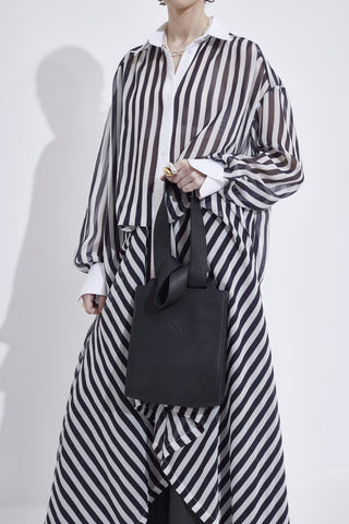 STRIPES SHIRT DRESS