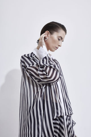 STRIPES SHIRT DRESS