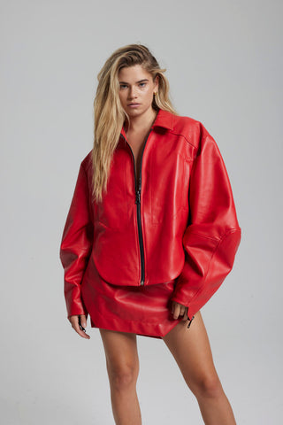 VOLCANO LEATHER JACKET