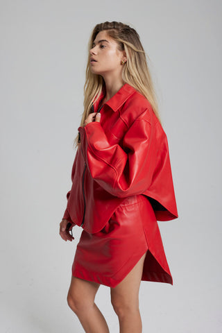 VOLCANO LEATHER JACKET