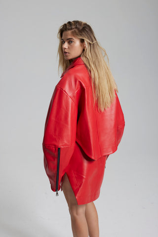 VOLCANO LEATHER JACKET