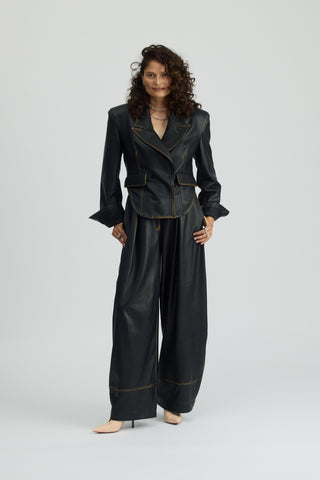 SKÓRZANE SPODNIE TESS