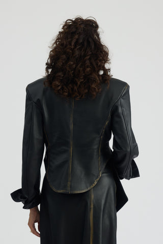 SKÓRZANY ŻAKIET TESS