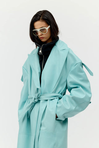 PŁASZCZ ARPREGGIO BABY BLUE