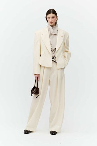 VIVIENNE ECRU BLAZER