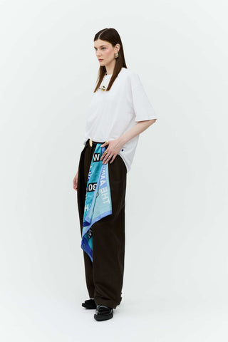 BLEU WHITE T-SHIRT